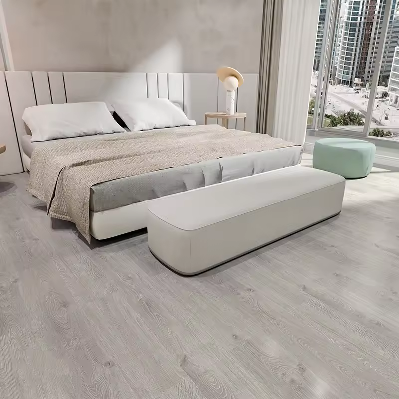 Wholesale Oem Odm Luxury 6mm Click Lvt Composite Vinyl Plank Sheets Waterproof Oak Grain Lamin Spc Flooring Plastic Flooring
