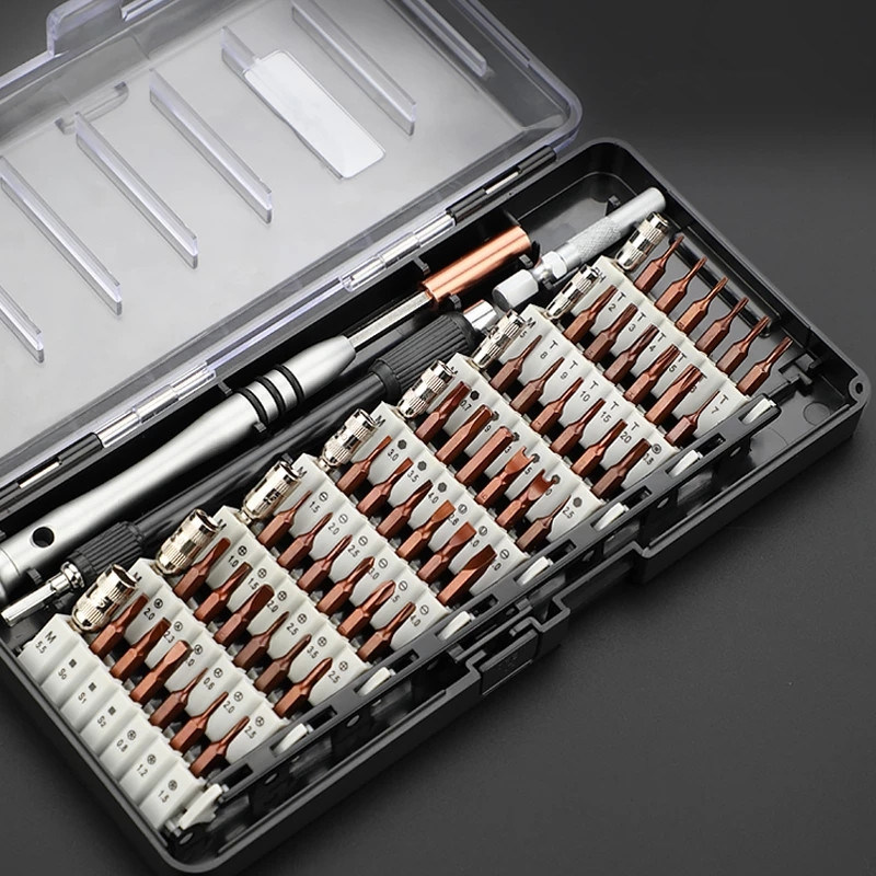 Screwdriver Set Precision Screwdriver Torque Multi-Specification S2 Batch of Laptop Manual Repair Tools with Storage Box