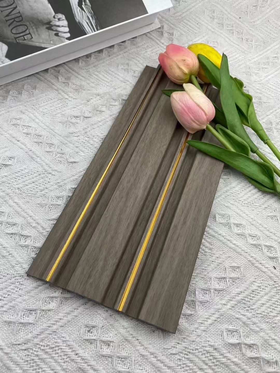 Latest New Design Decorative PVC Foam Plastic Wall Panel 3D Wall Panel PS Waterproof