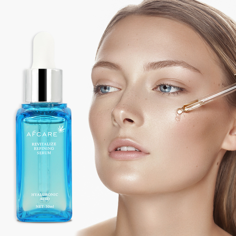 OEM Vegan Organic Hyaluronic Acid Niacinamide Vitamin C Vitamin E Face Serum