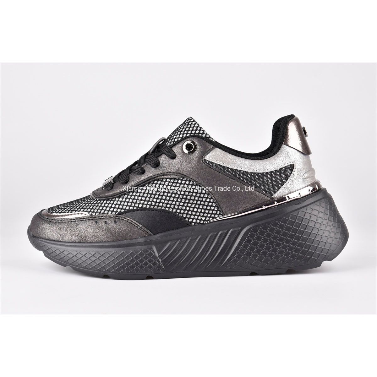 Latest Design Women Leisure Shoes Low Sneaker Womens Casual Trainers Fashion Casual Sneaker