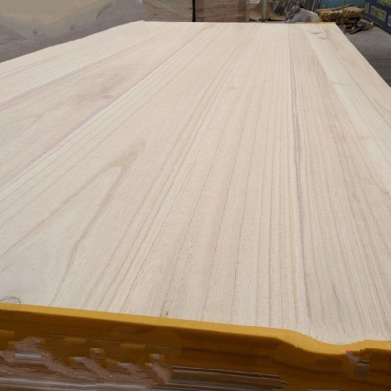 Best Selling OEM and ODM Solid Paulownia Edge Glued Board Wood Planks for Furniture