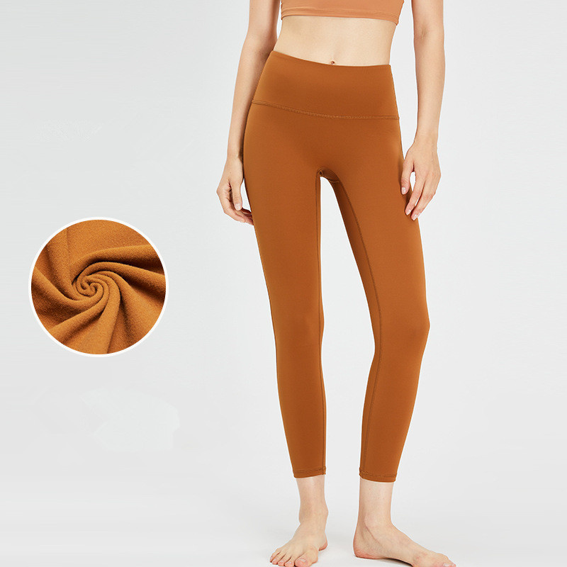 Warm Soft Gym Fitness Yoga Pants Leggings Fleece Velvet Lining Booty Boost Pants Leggings Body Shaping Leggings Pants