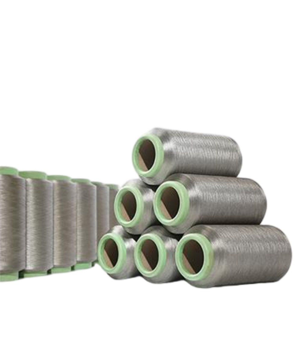 Nice Price on 4cm Silver Silk Nylon Imitation Mink Hand Weaving Fancy Yarn