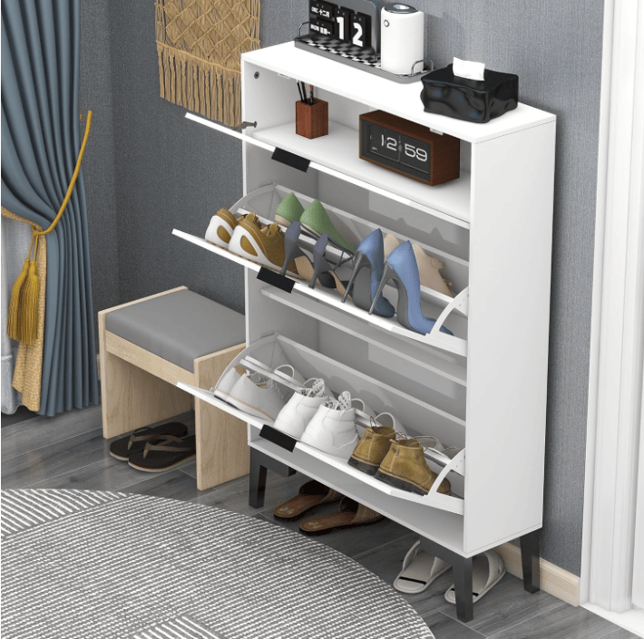 Trendy Shoe Organizer: Elegant Hallway Shoe Storage for Every Entrance