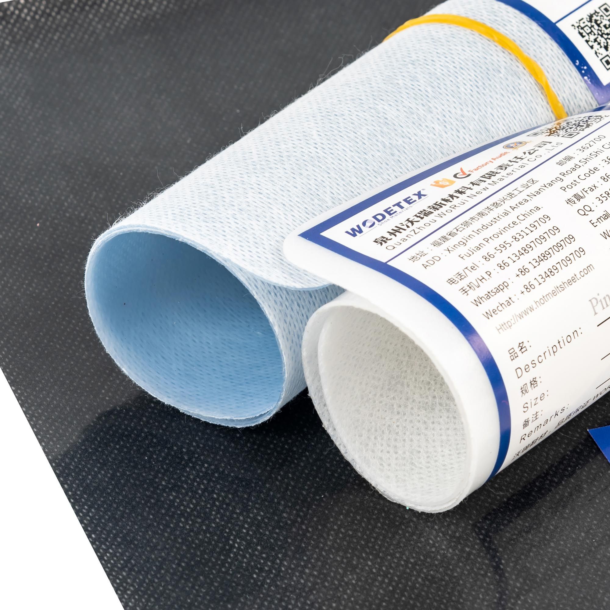 Factory Made Pingpong Hot Melt Adhesive Sheet for Toe Puff and Back Counter Shoes Accessories Ping Pong Sheet for Women Shoes