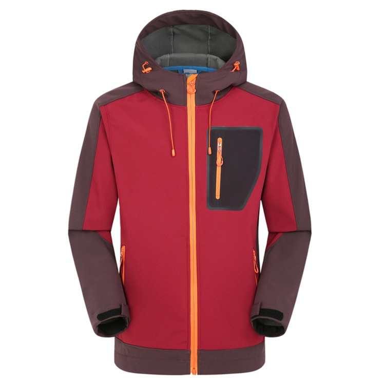 Ready Made Premium Quality Men Softshell Jacket for All Outdoor Sport Enthusiasts