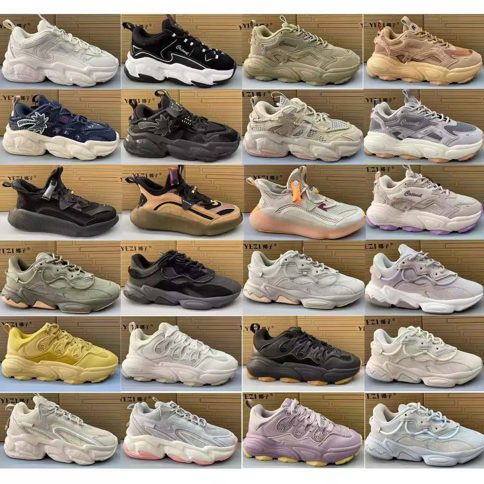 Wholesale Branded Casual Sport Shoes Secondhand Men's And Women's Sneakers Stock Clearance Lots Of Used Shoes