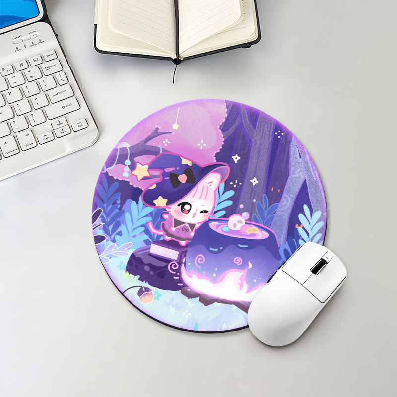 Funny Cute Mouse Pad Mouse Gaming Laptop Work Home Desk Mat For Travel Working Home Desk Organiser