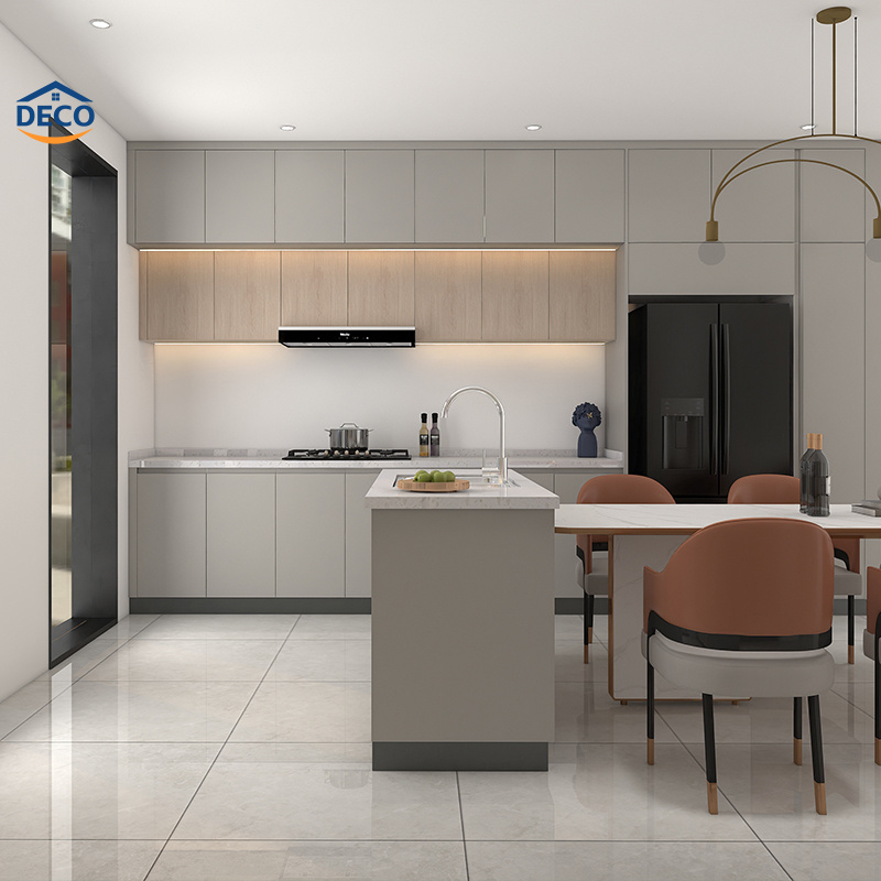 Kitchen Furniture Design Wood Veneer Kitchen Cabinet Kitchen Cabinet Modern Kitchen Designs with Top Soft Close