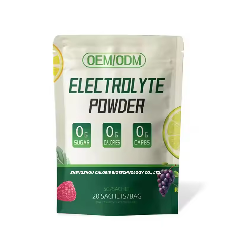 Private Label Electrolyte Powder Sticks Oem Sports Energy With Vitamin B Sugar Free Hydration Custom Packaging Bulk