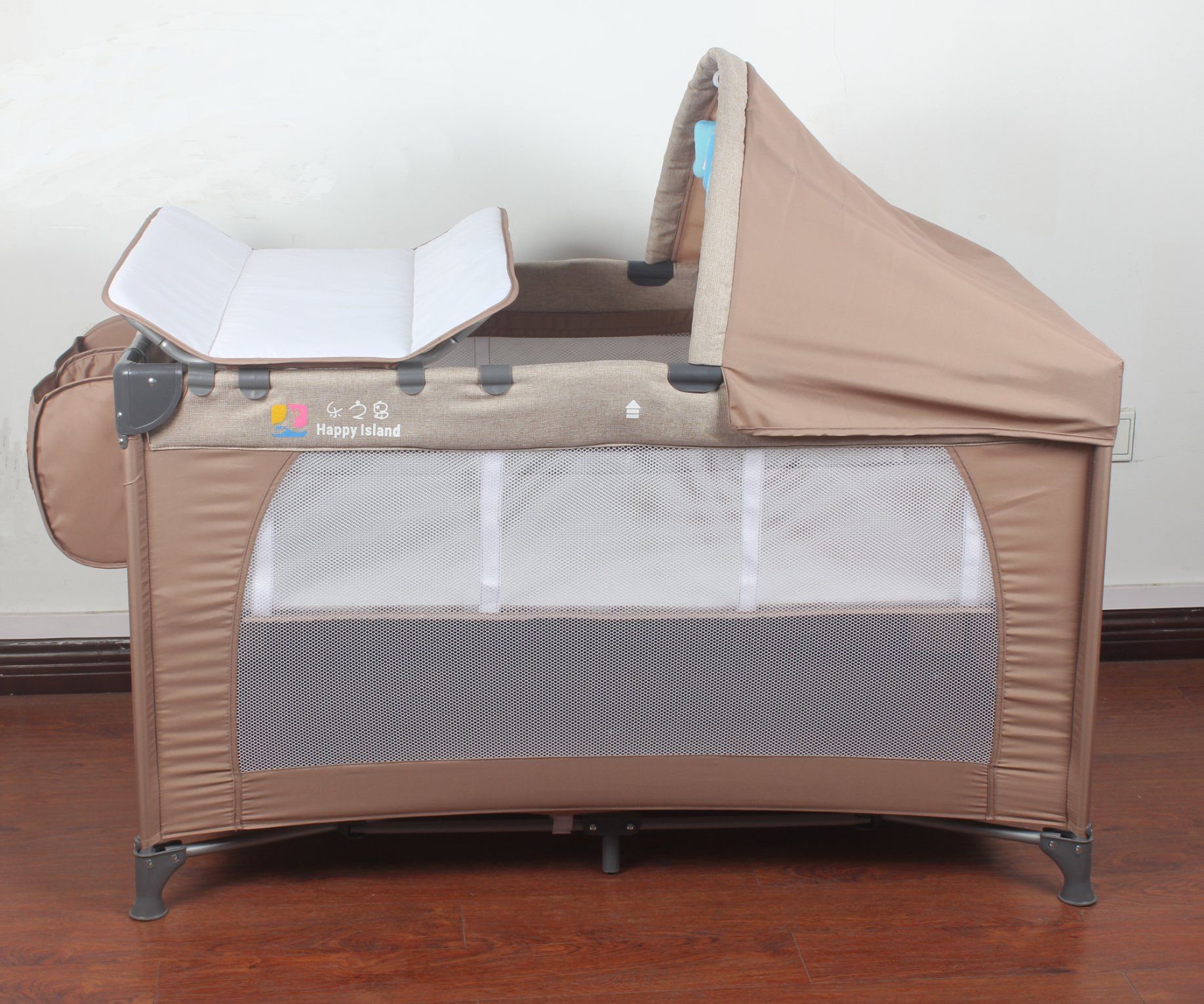 Foldable Baby Playard Safety Play Pen Home Indoor Outdoor Play Pen