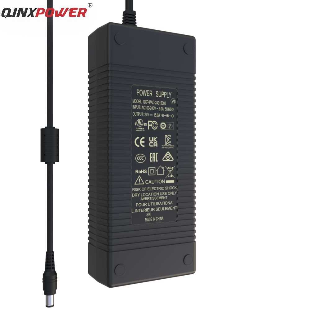 24V 15A High Power 360W Switching Power Supply Adapter Converter Transformer Factory