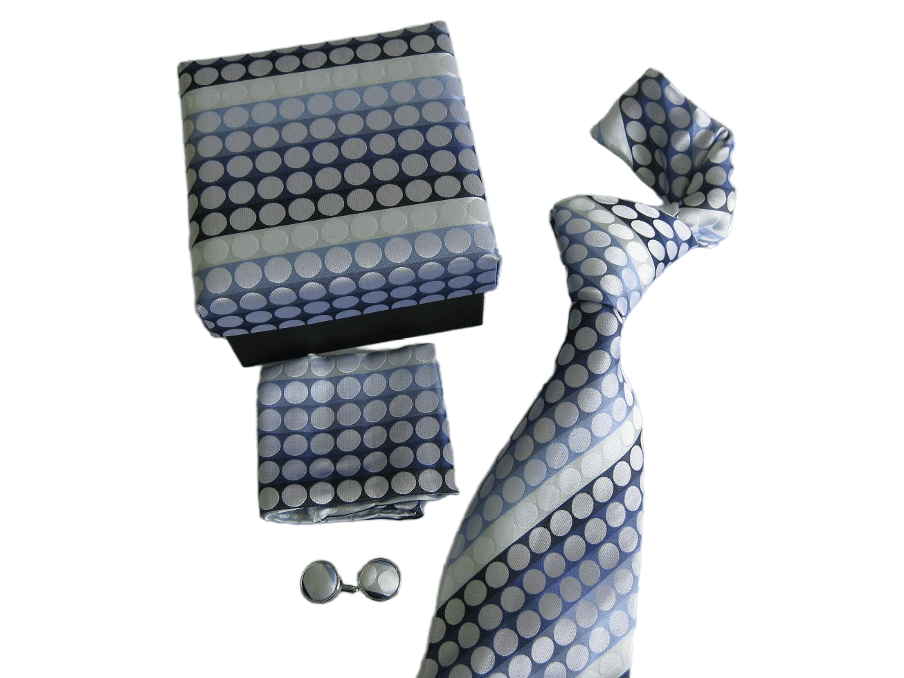 Latest DOT design Micro Fibre Ties with Gift Box