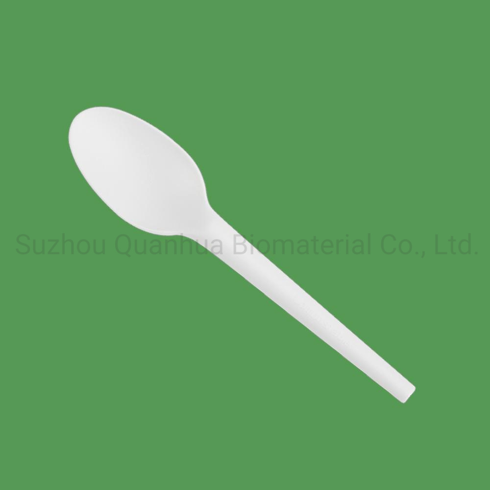 High Quality OEM ODM Eco Friendly Cpla Bulk Cutlery Fork Spoon Knife Set Disposable Cutlery