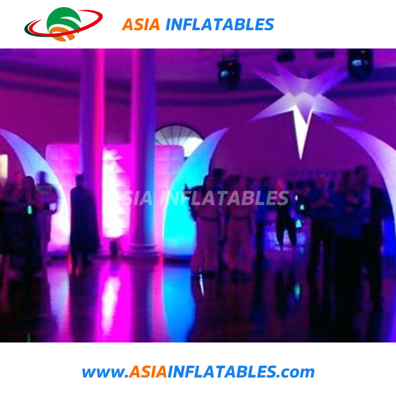 Commercial LED Inflatable Lighting Cone Decoration