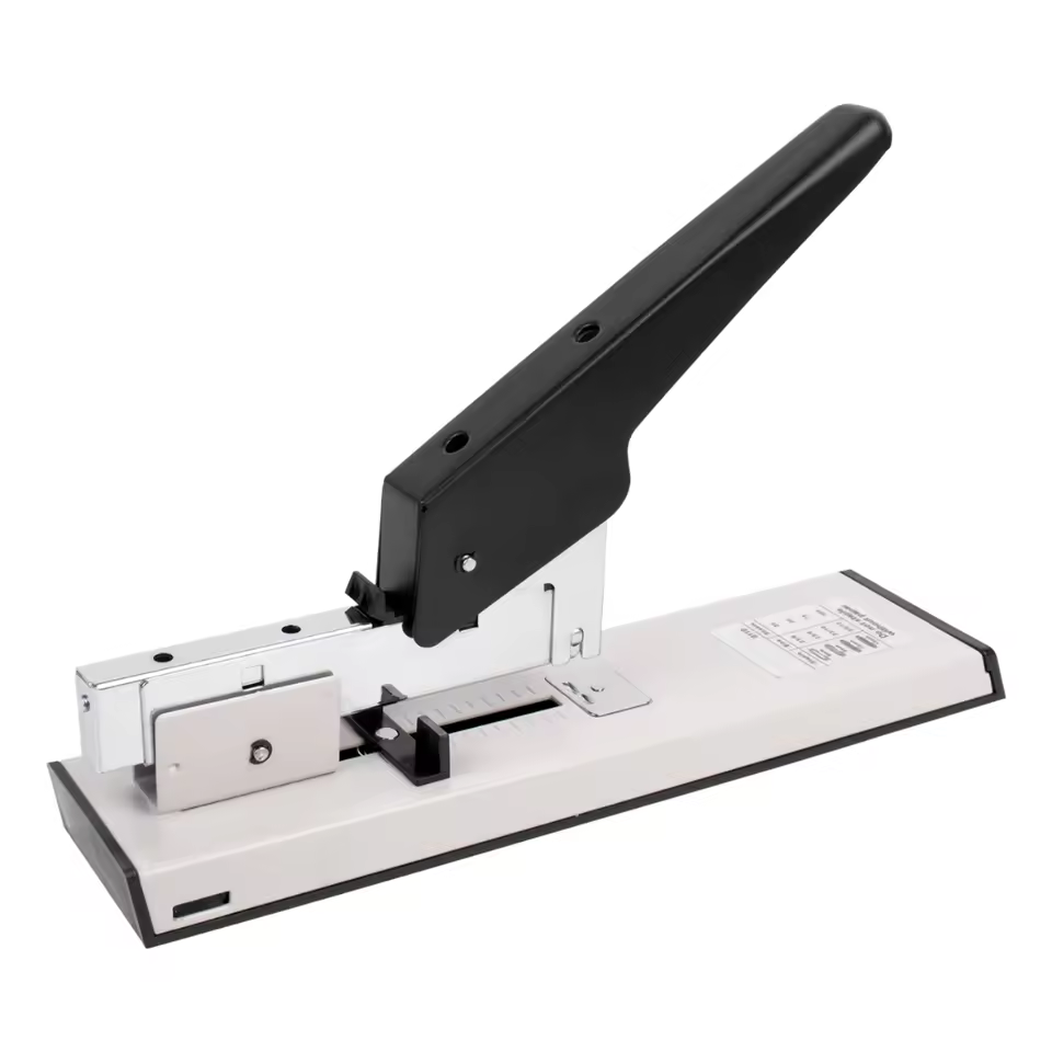2025 New Xs Large Heavy-duty 100 Sheet Multi-function Bookbinding Machine Manual Metal Book Stapler With Thickener Seam Stapler