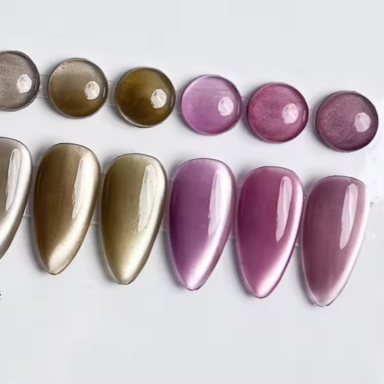 Smooth 15ml Magnetic Cats Eye Vegan Makeup Nail Gel Polish Low Moq Custom Logo Led Soak Off Uv Gel Polish For Nail Salon