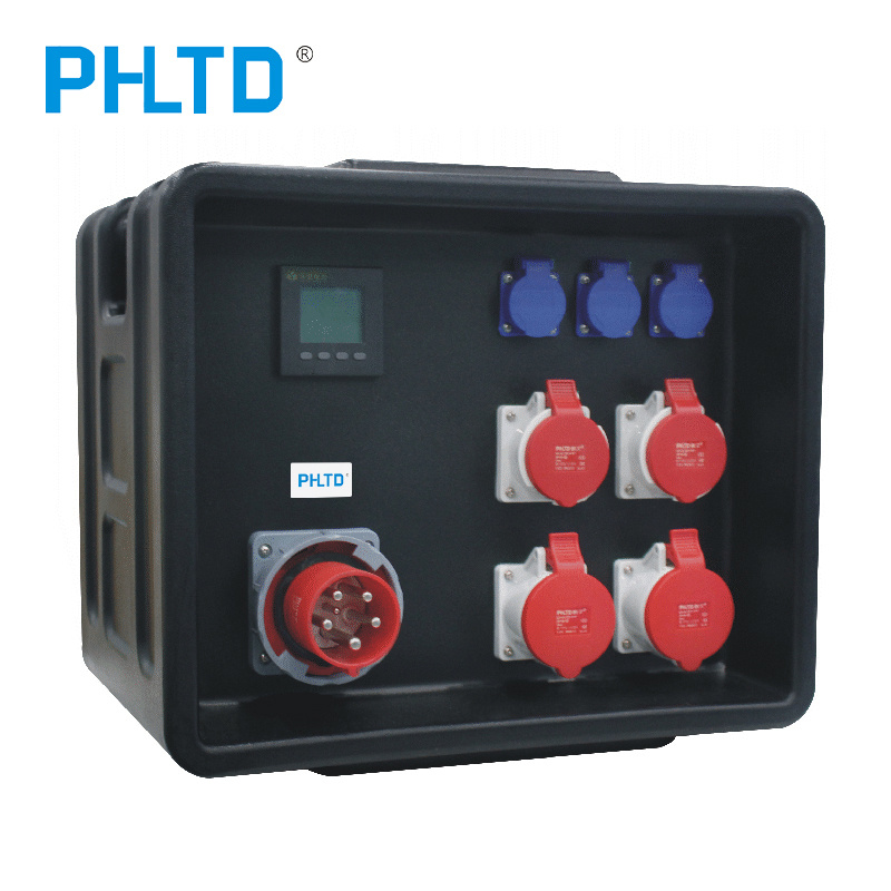 Phltd New Style Outdoor Waterproof Stage Lighting Distribution Box Portable Power Distribution Box Flight Case Distro Power Distributors