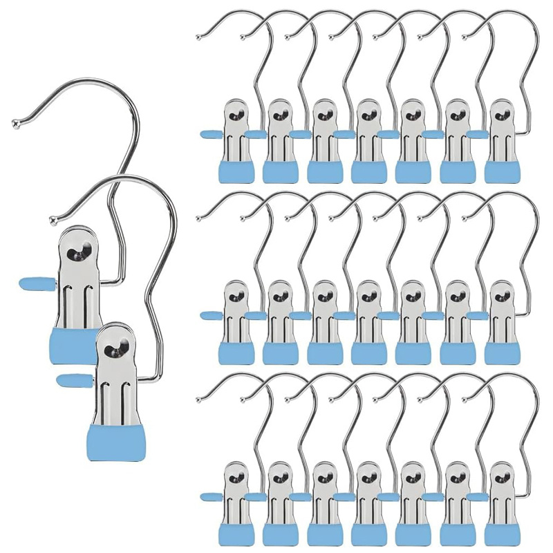 Boot Hangers Closet Hanging Clips Laundry Hooks for Hats Towel Handbags Underwear
