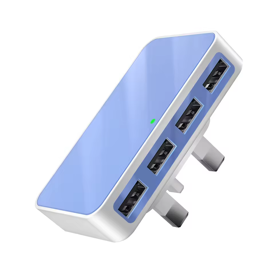 2025 Top Selling Smart Charging Station Usb Adapter Charger Multifunction Fast Charging Phone Power Bank Trending Usb A Charger