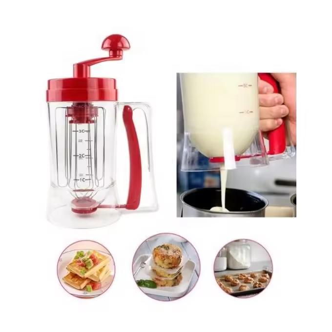 Hand-stirred Batter Dispenser Cup Cake Bakeware Distributor Pancake Machine Diy
