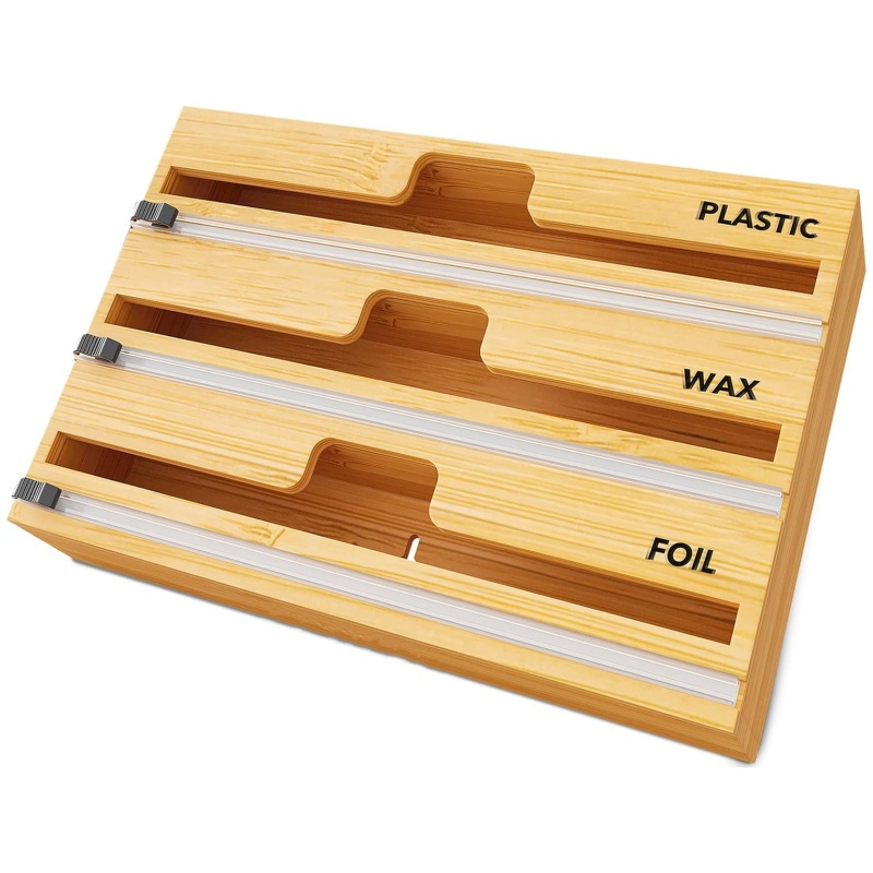 Wrapneat 3 in 1 Wrap Organizer with Cutter and Labels