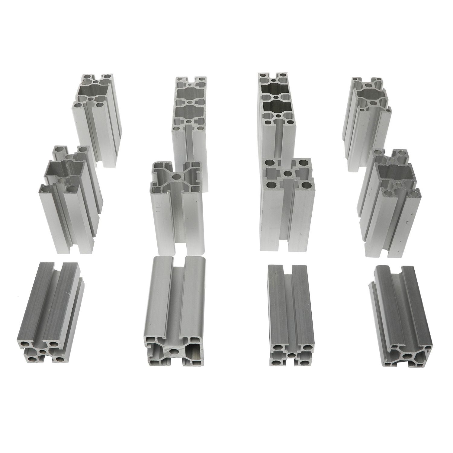 China Manufacturer 8042 OEM 40X40 T Slotted Anodized 6063 T5 Extruded Alloy Aluminum/Aluminium Profile for SIM Racing Rig/Assembly Line 4040 4080 40120 40160