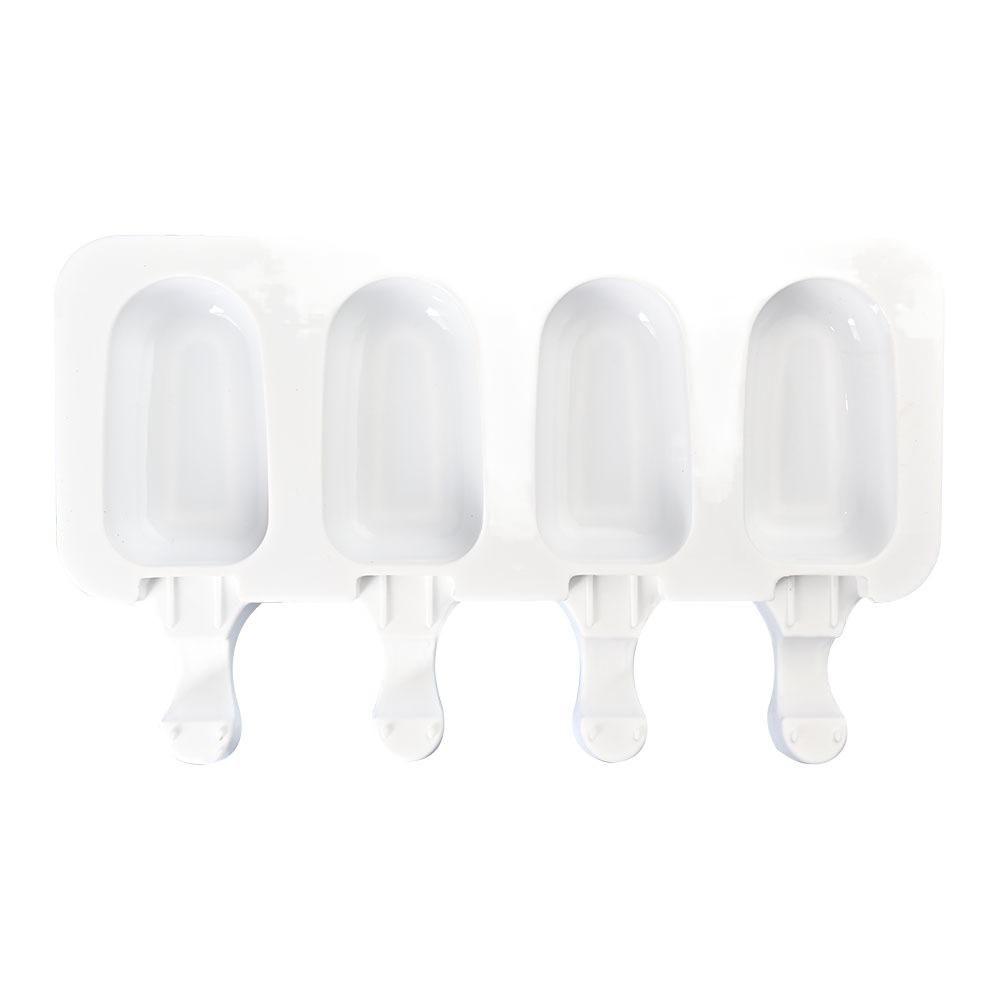 Multi-Shape Popsicles Maker Tools Cover Sticks Cube Square Free Stock Food Grade Silicone Ice Cream Mold