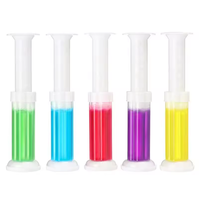 Flower Gel Detergent Natural Fragrance Toilet Cleaner Deodorizer Toilet Bowl Cleaner Syringes Toilet Cleaner Gel