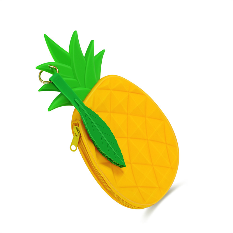 Wholesale Pineapple Shape Women Ladies Bag Coin Purse Wallet