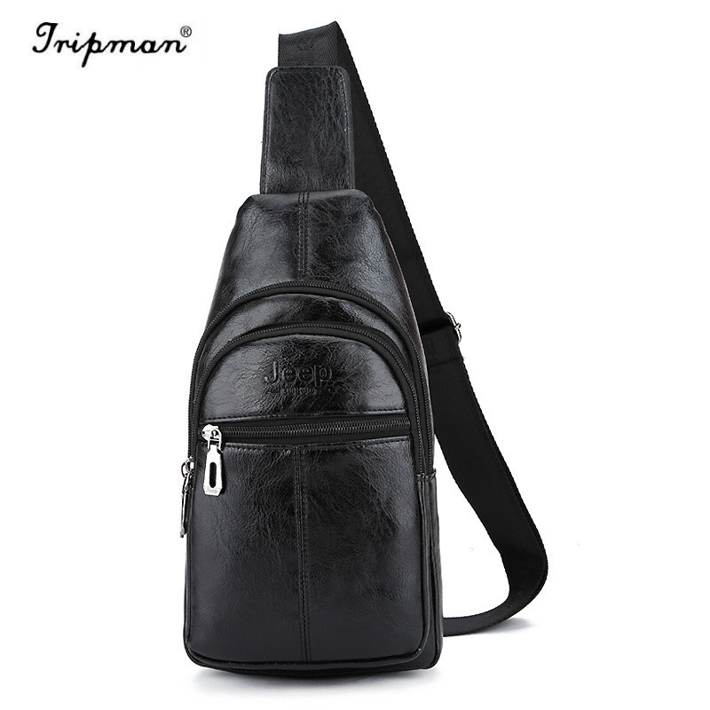 Men Fashion Chest Bag Briefcase Crossbody Hand Bags