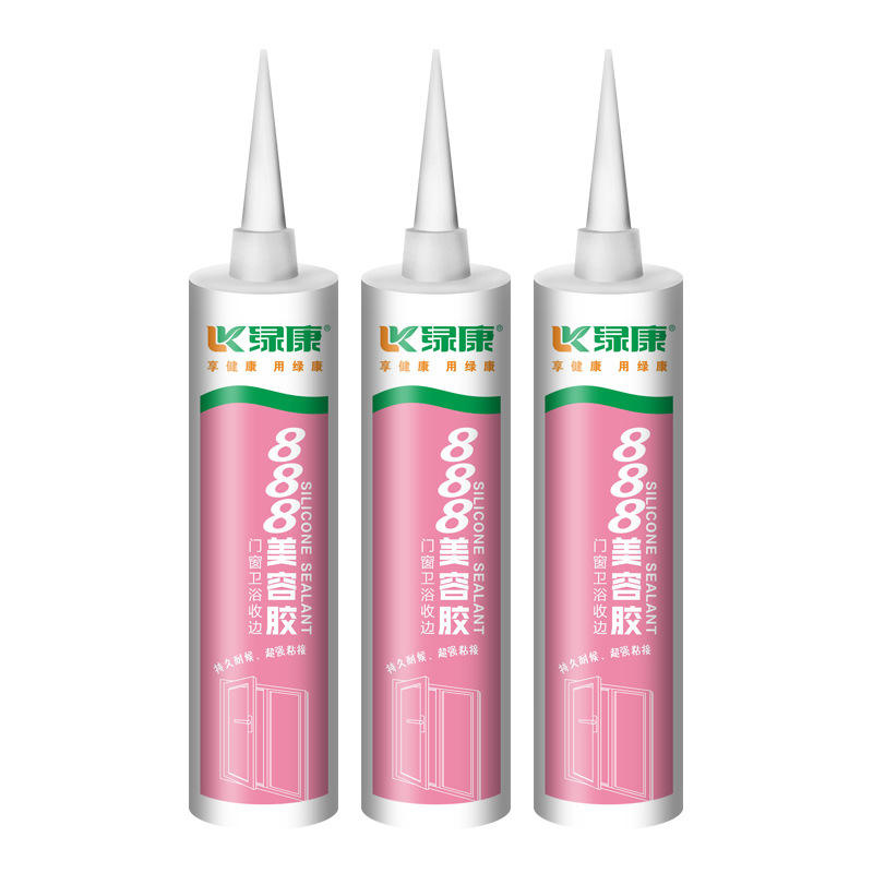 Green Health OEM Water-Based Edge Banding Adhesive for Indoor Environmentally Skirting Line Filling Silicone Beauty Adhesive