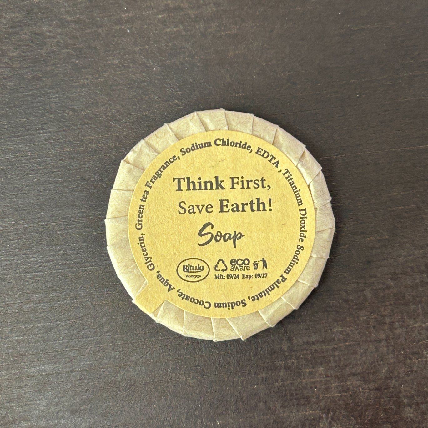 Wholesale High Quality Disposable 30g Soap for Hotel Using with Customizable Kraft Paper Packing