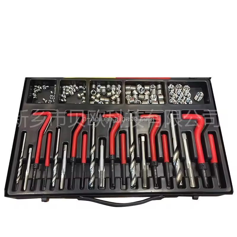 M5-m12 131pcs Thread Repair Tool Kit New Packing Highend New Design Coils Thread Insert Repair Kit