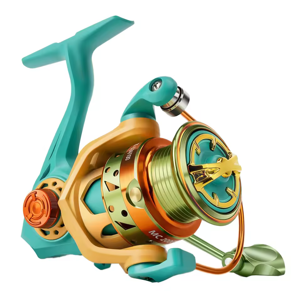 Pastel Colored Aluminum Alloy Trolling Reel Right Hand 5.2:1 Gear Ratio 200g Weight Snakehead Pike Lure Micro Gear Wholesale Lot