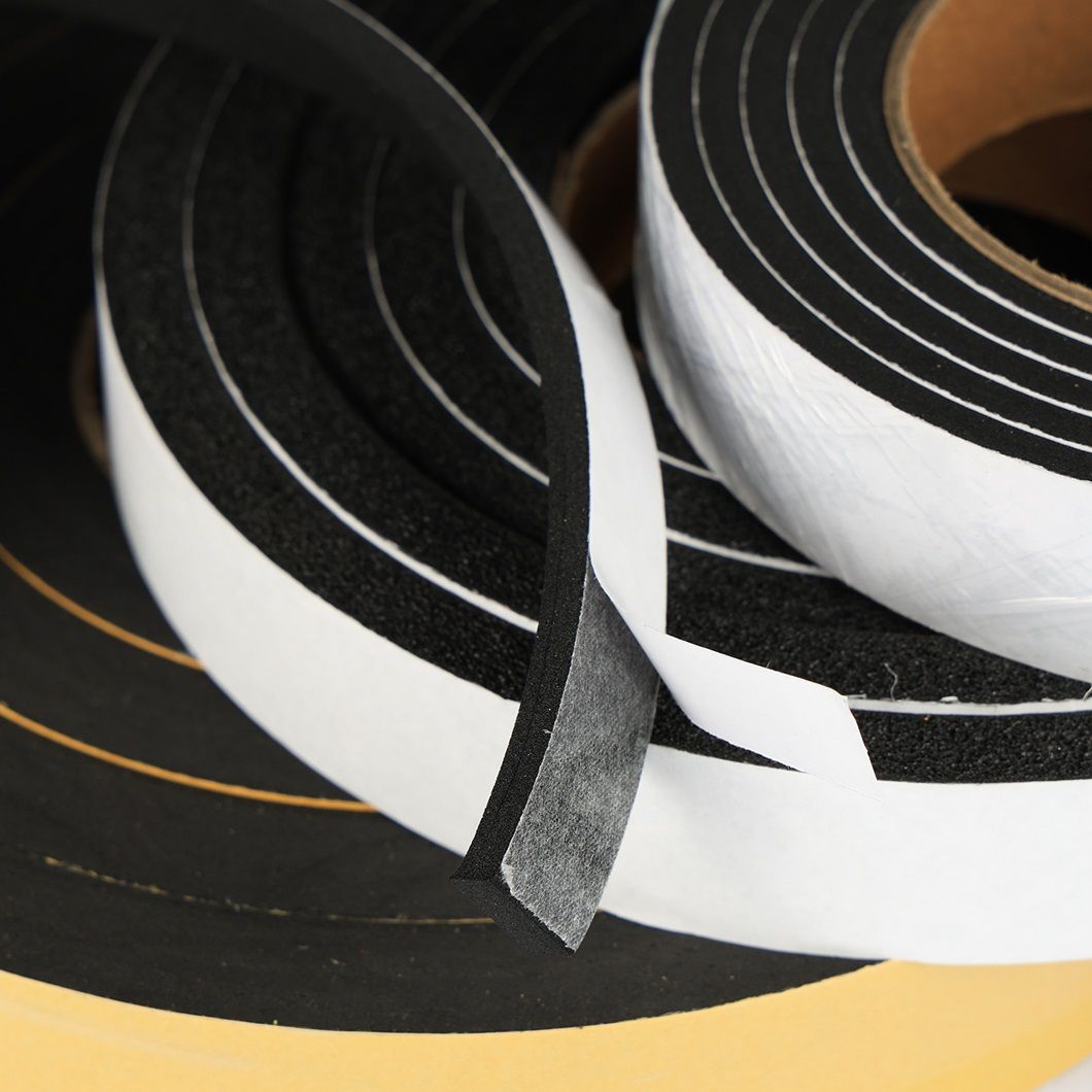 China Manufacturer Spool Roll PVC Foam Tape for Electrical Industry Double Sided Tape Adhesive Used