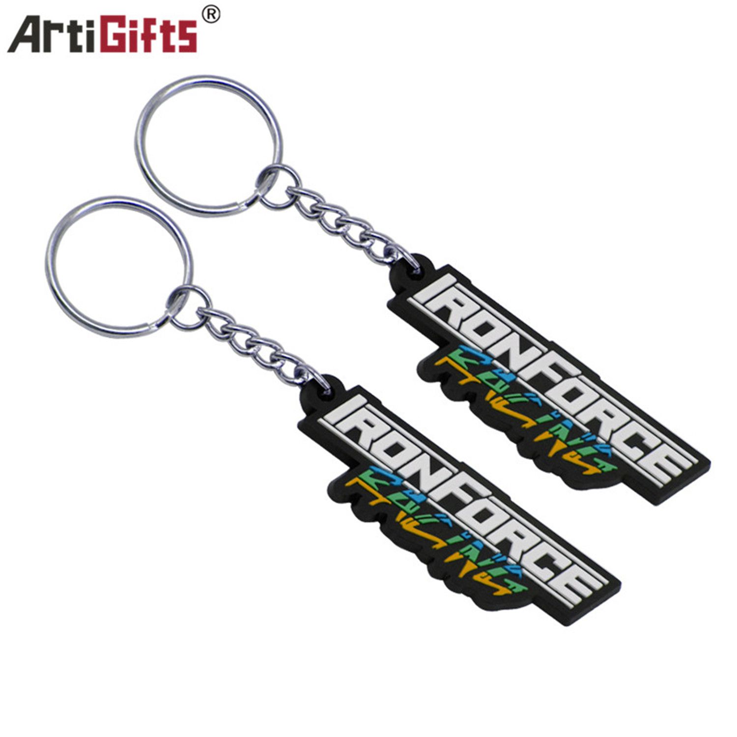 Gift Rubber Keychain PVC Promotion Gift Keychain