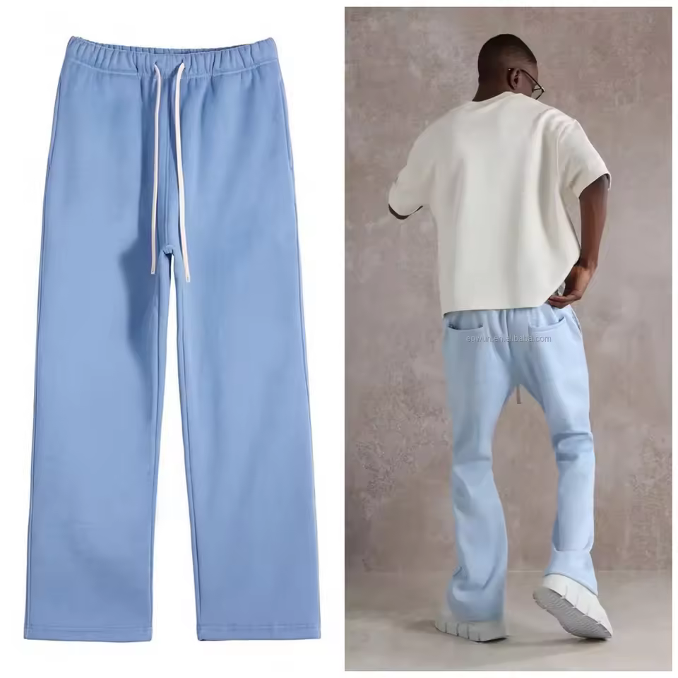 Sweatpants Cotton Fleece Jogger With Elastic Drawstring Streatwear Most Popular Men's High Quality Pants