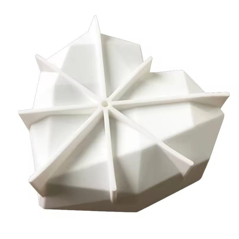 Reusable Silicone Diamond Cake Mold Single Cavity Nonstick Baking Mould For Homemade Dessert Diy Wedding Birthday Party Supplies