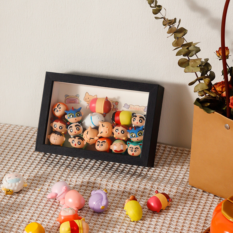 Customize Dry Flower Photo Frame Dispay Case Wooden 3D Deep Shadow Box Frame