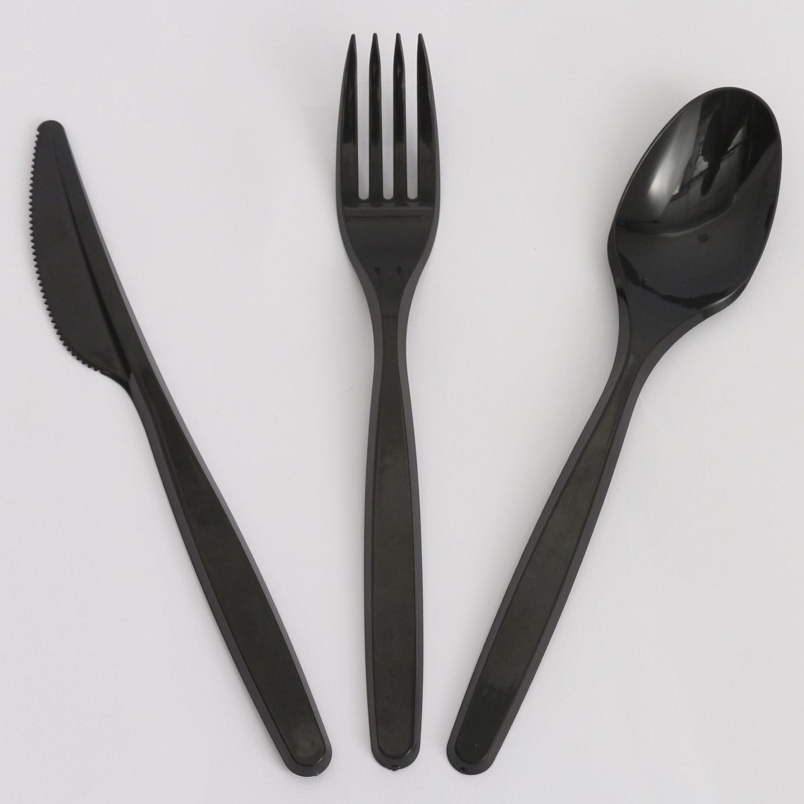 Latest Design Disposable Plastic Spoon Fork Knife Cutlery Set for Party