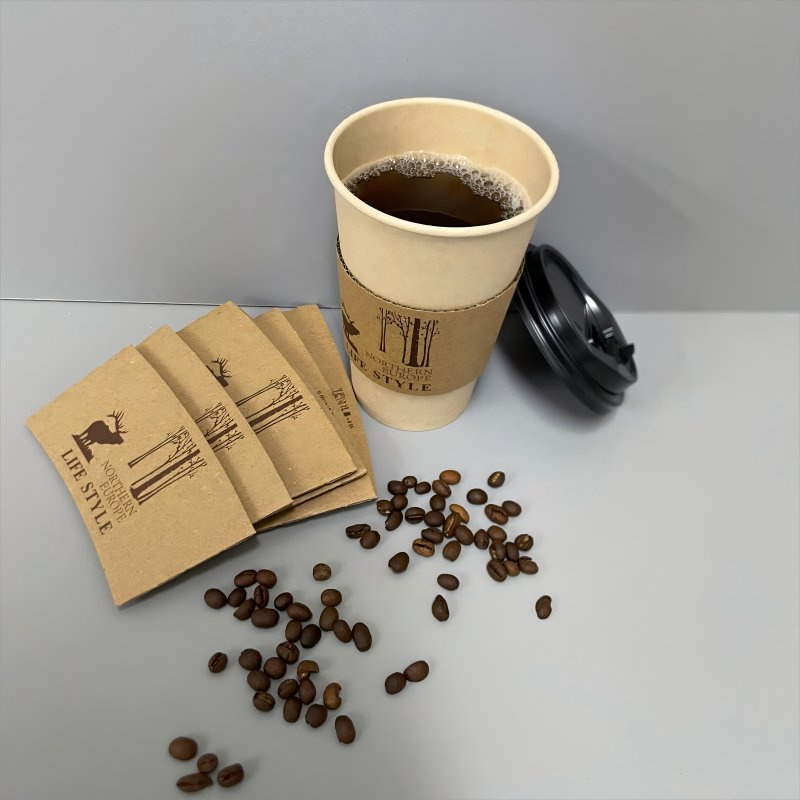 Disposable Insulated Printed Bulk Portable Takeaway Coffee Paper Cup 6 Oz 12oz with Lid
