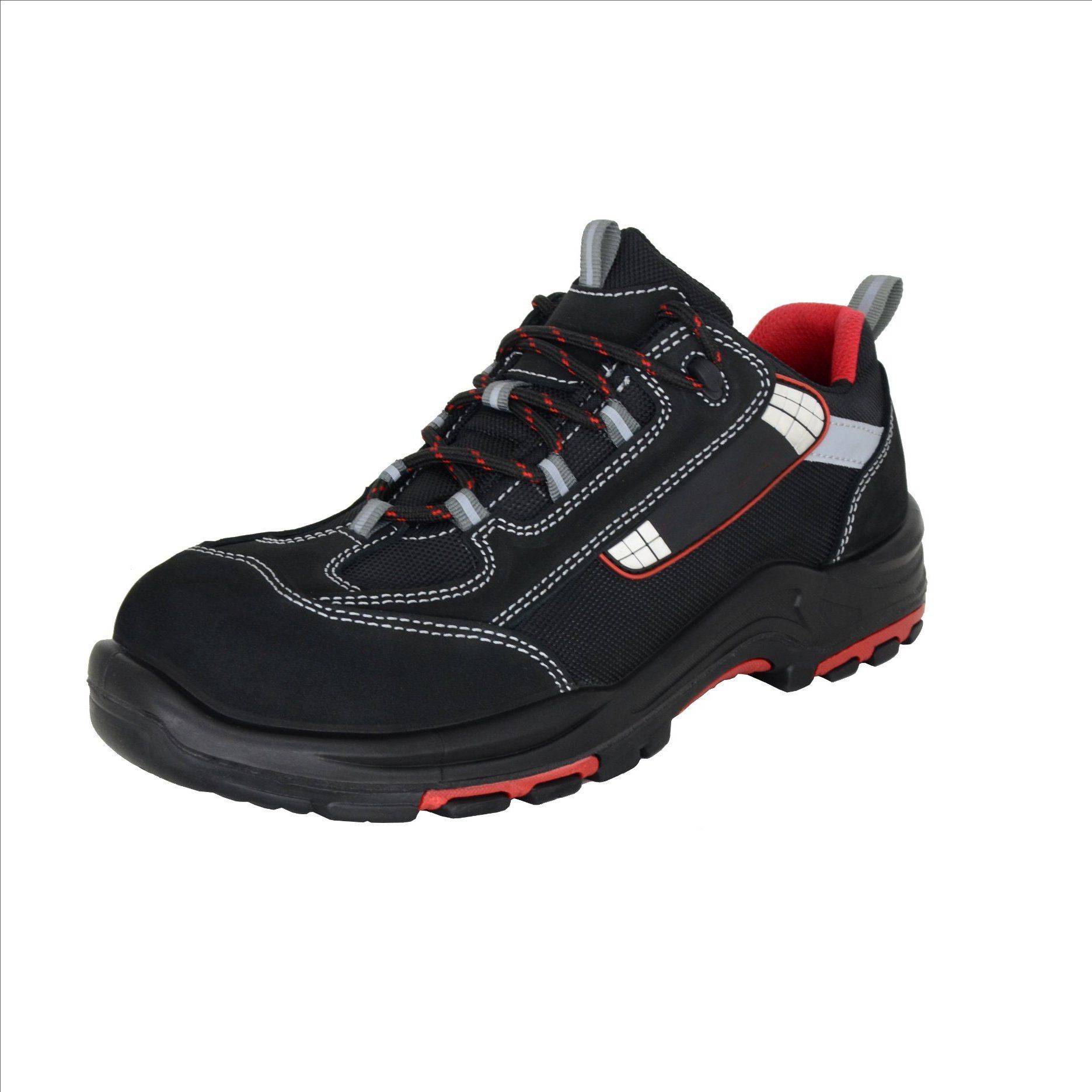 Tough Leather Work Boots Safety Shoes with Steel Toe for Heavy-Duty Tasks