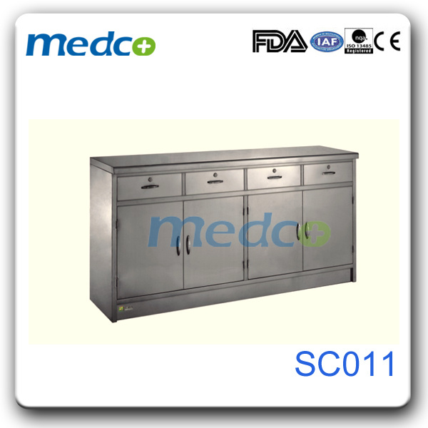 High Quality Hospital Office Furniture Stainless Steel Cupboard