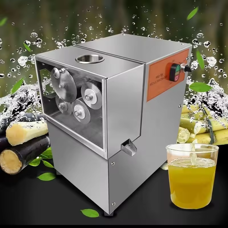 Durable Small Sugar Cane Juicer Machine Commercial Home Use Extracting Equipment Food Processing Machinery