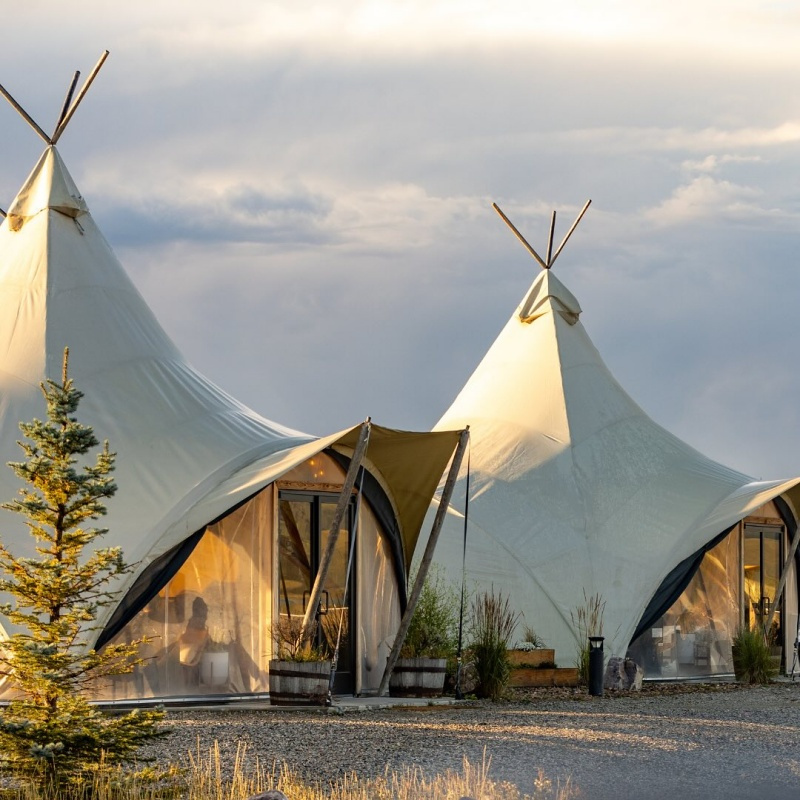 Spacious Indian Tent for Outdoor Adventures-Durable Material, Easy Setup & Authentic Design