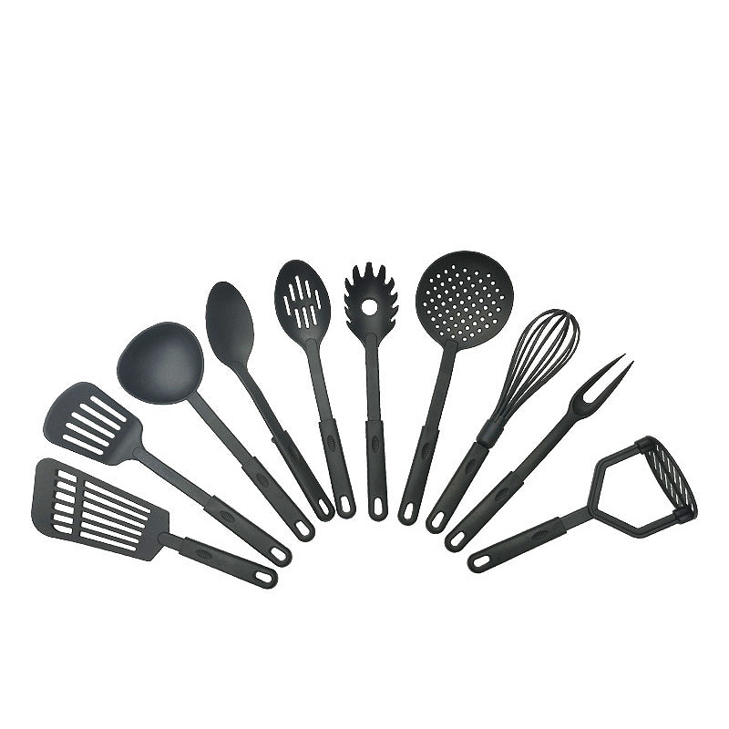 Home and Kitchen Accessories 10PCS Heat Resistant Food Nylon Kitchen Utensils Cooking Spatula Set