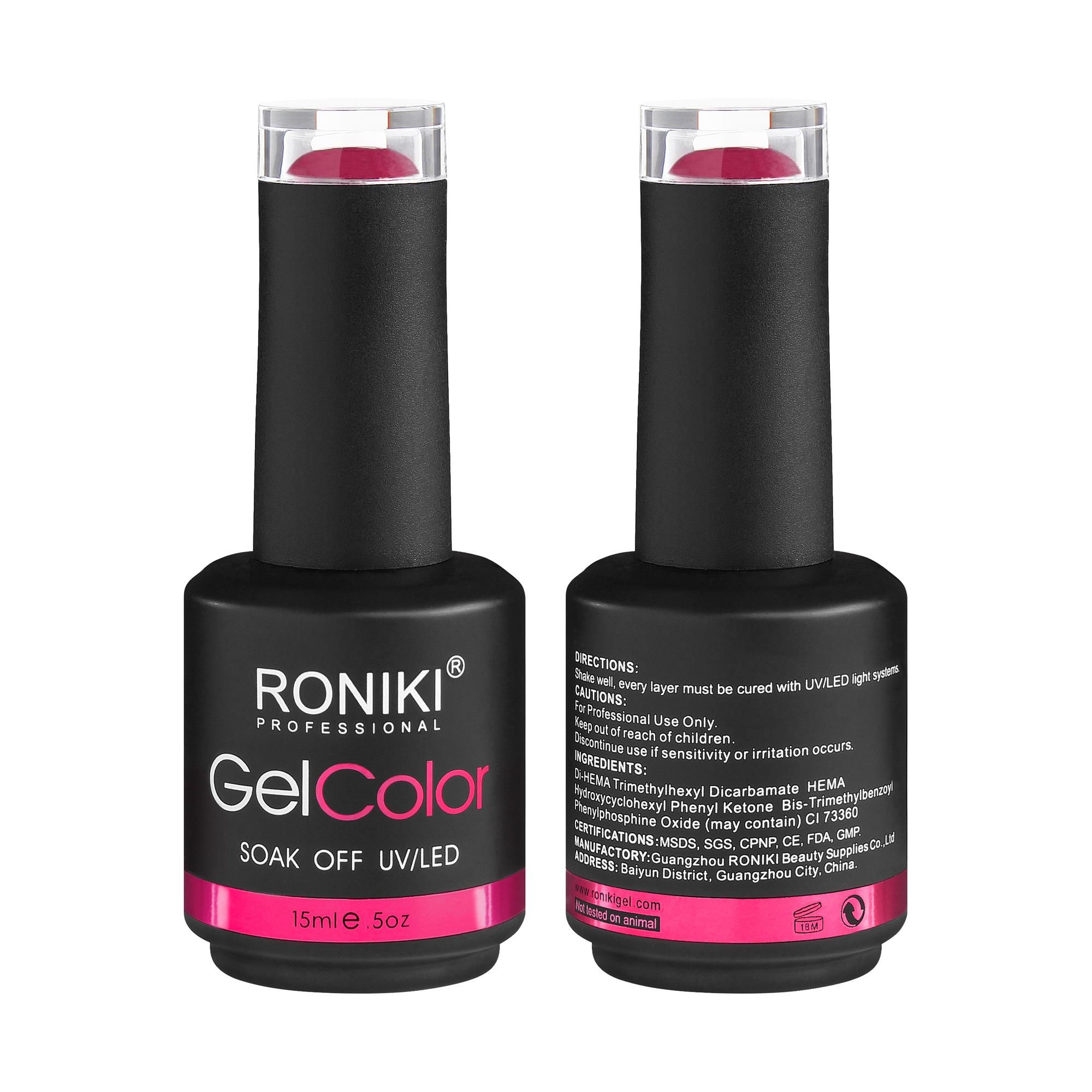 Rainbow Neon Pastel UV Gel Nail Polish