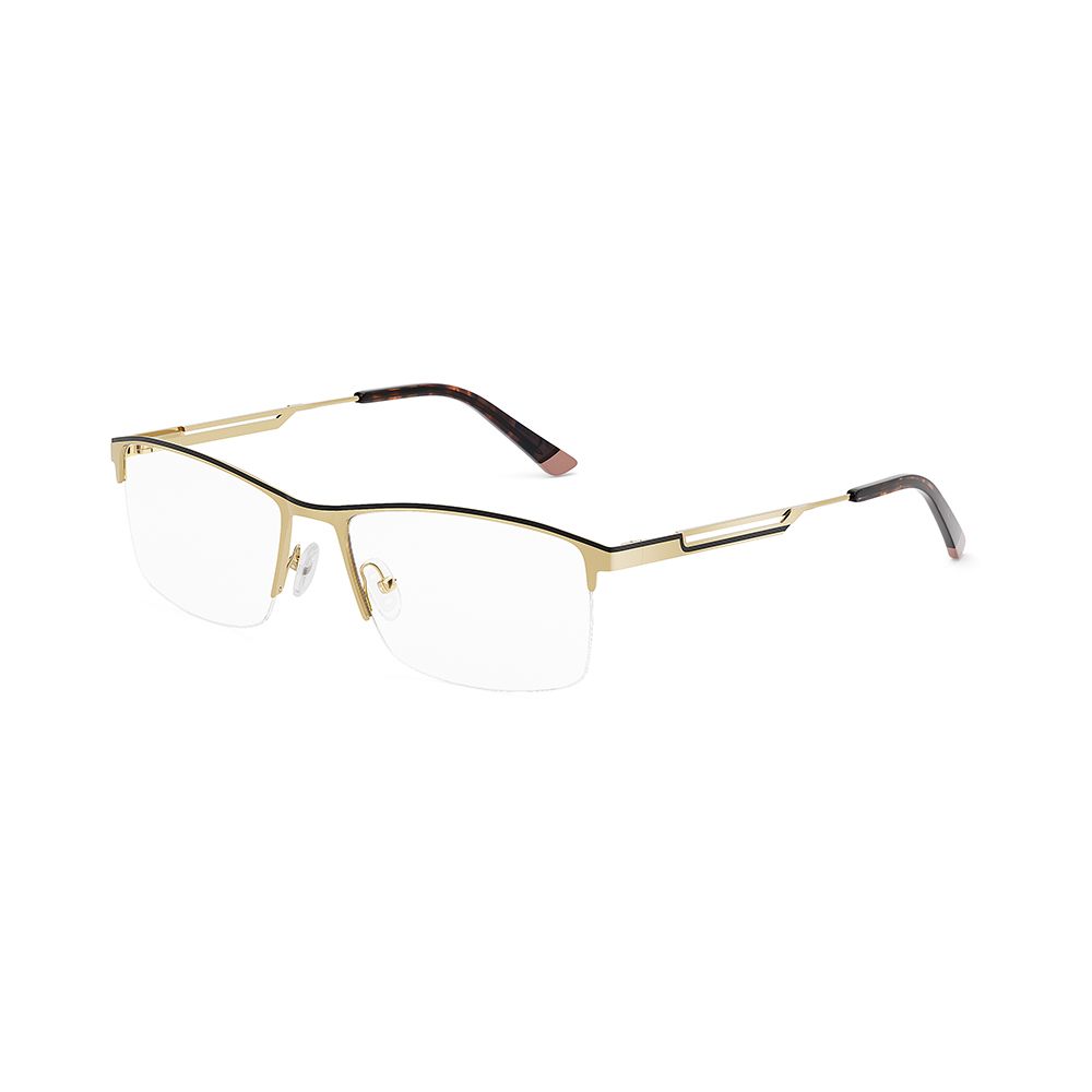 Premium Optical Frame Metal Glasses Handmade Italian Style Spring Hinge Design
